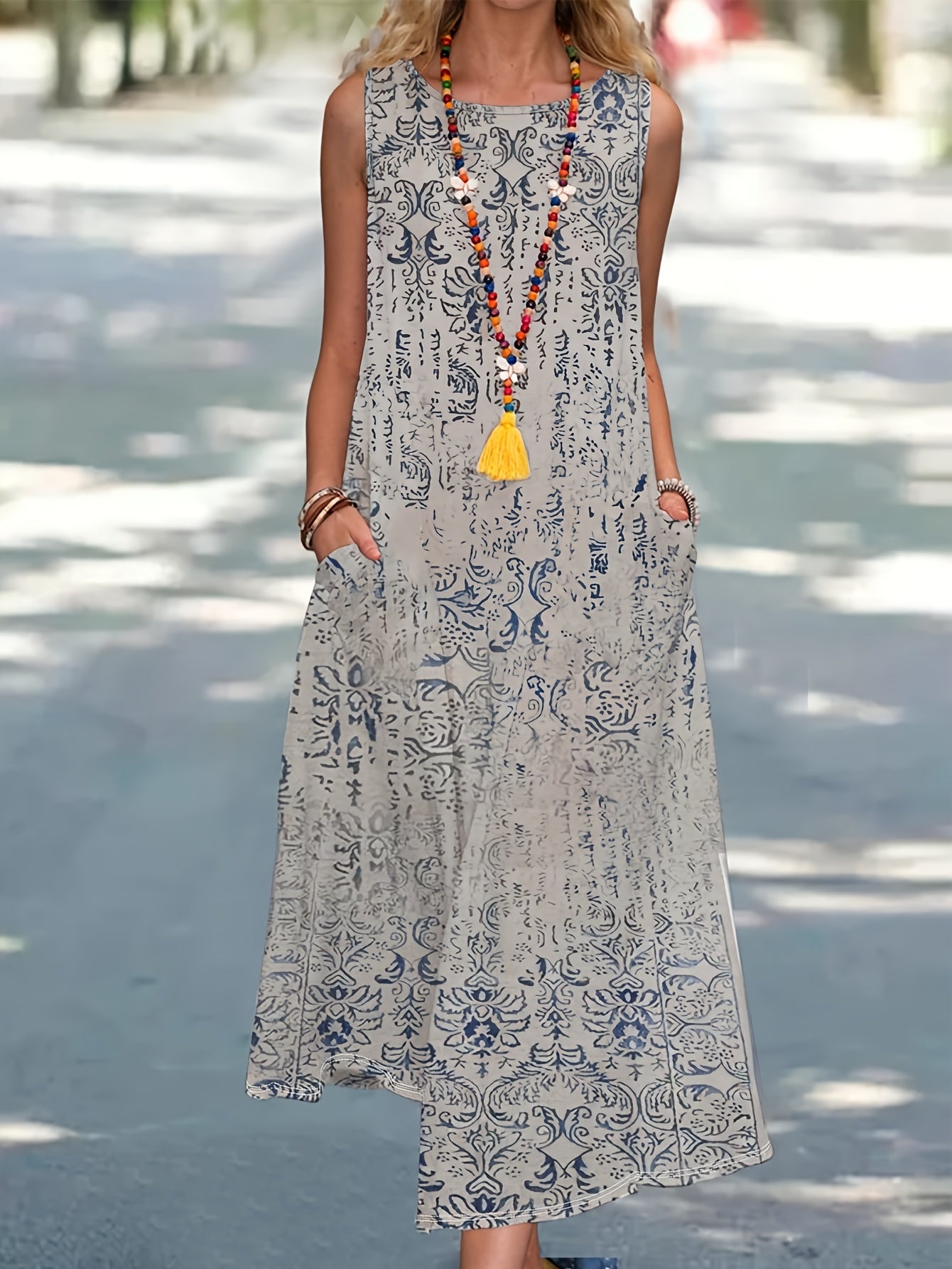 Mireth™ | Boho Flowing Dress