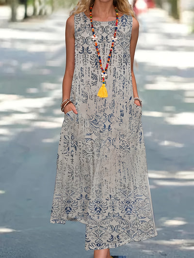 Mireth™ | Boho Flowing Dress
