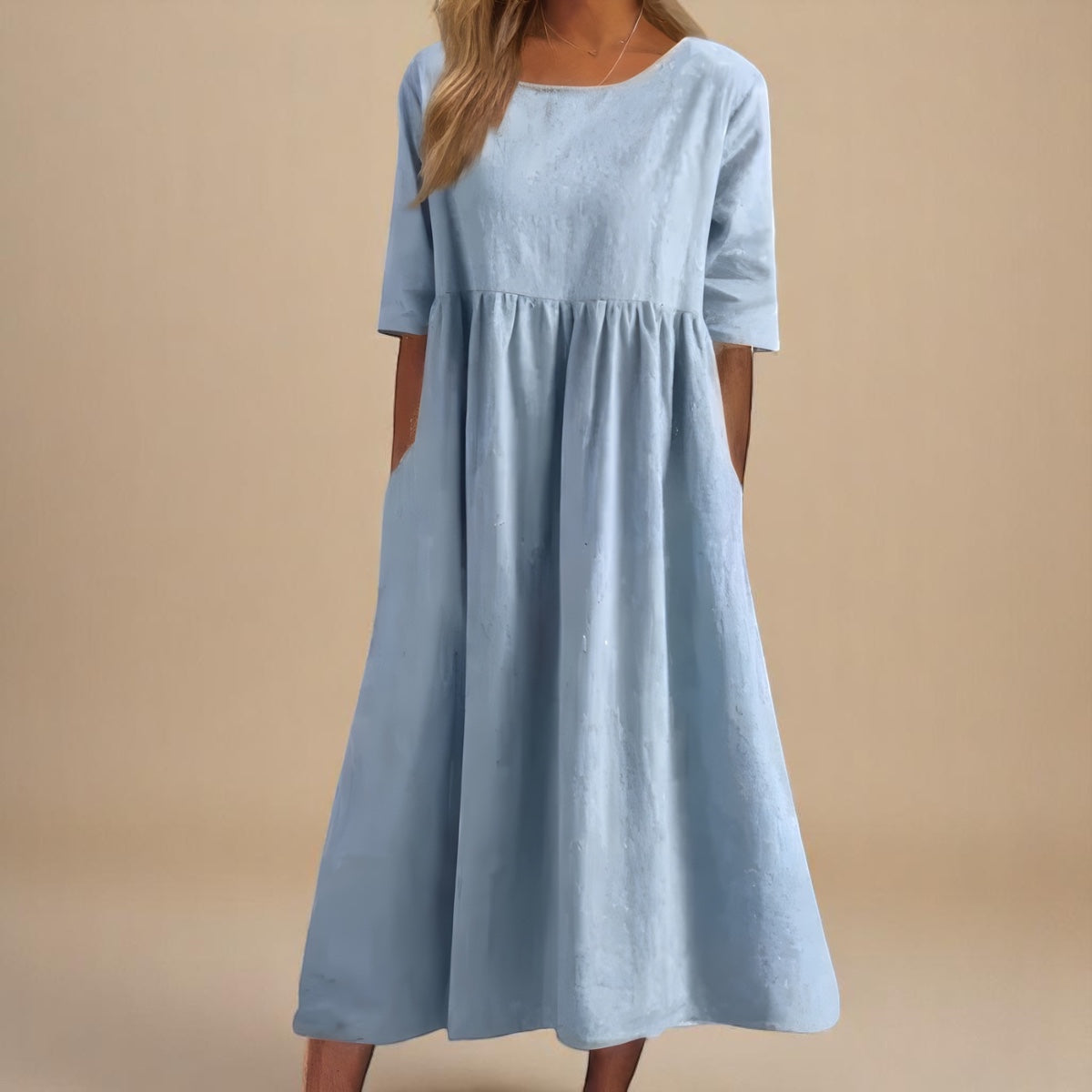 Aravelle™ | Airy Cotton Dress