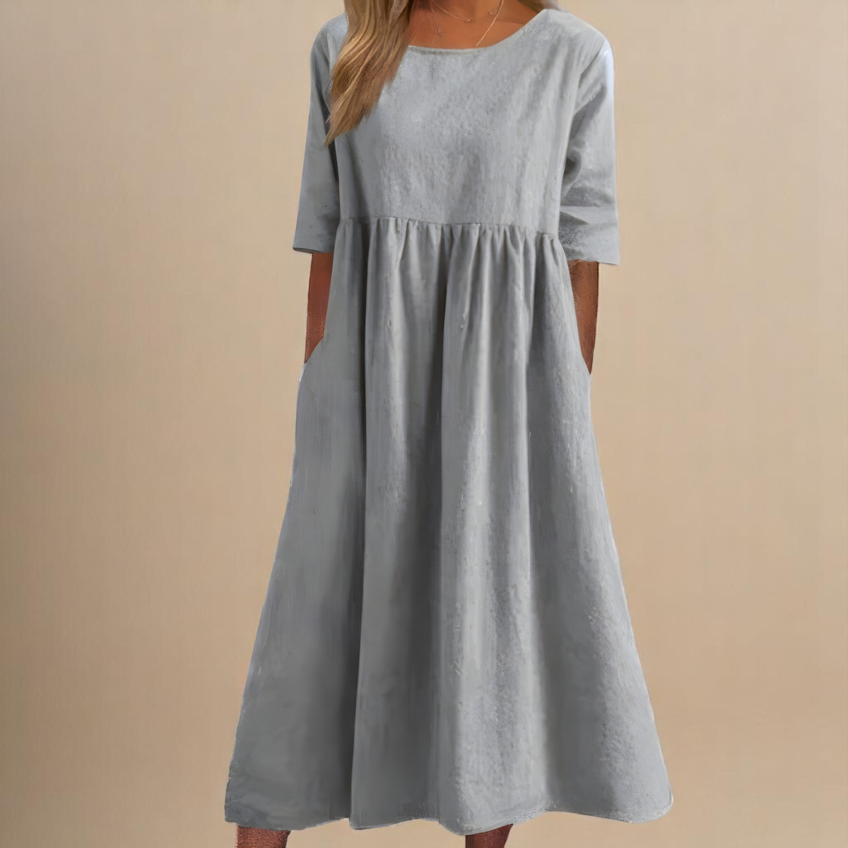 Aravelle™ | Airy Cotton Dress