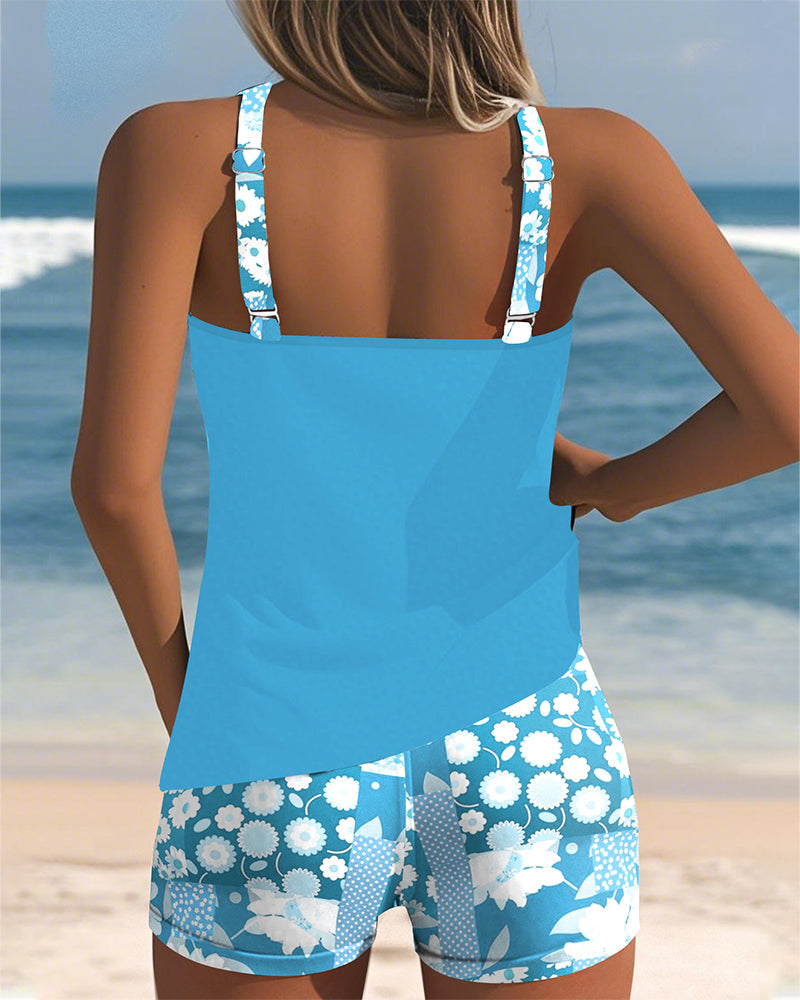Kira™ | Two-Piece Swimsuit with Comfortable Fit and Floral Beach Style