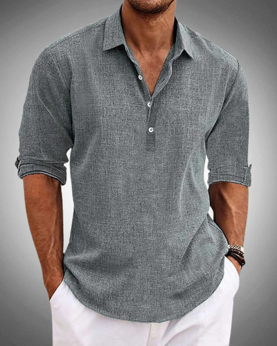 Veren™ | Classic Shirt in Sand