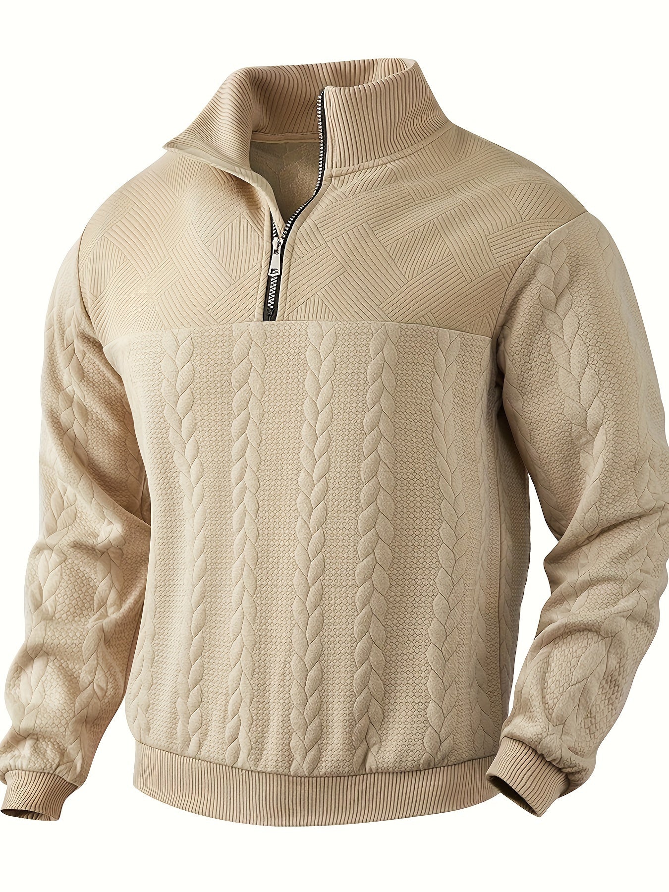 Finn™ | Vintage Men's Sweater with Zip