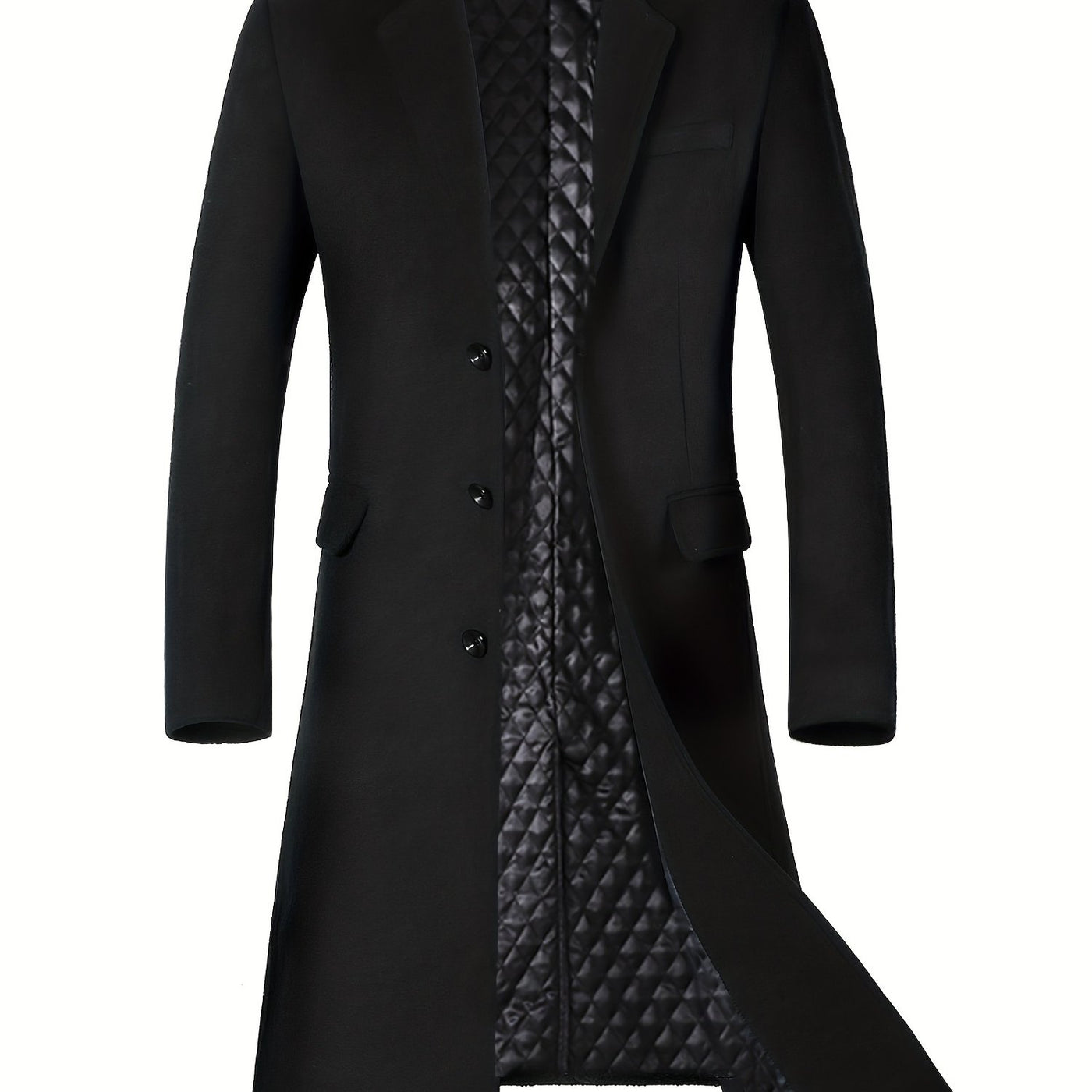 Zarek | Long Coat Tweed Jacket