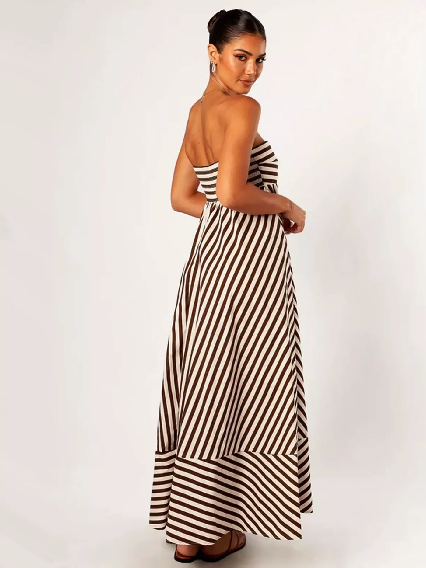Alera™ | Nocturnal Charm Ruched Maxi Dress