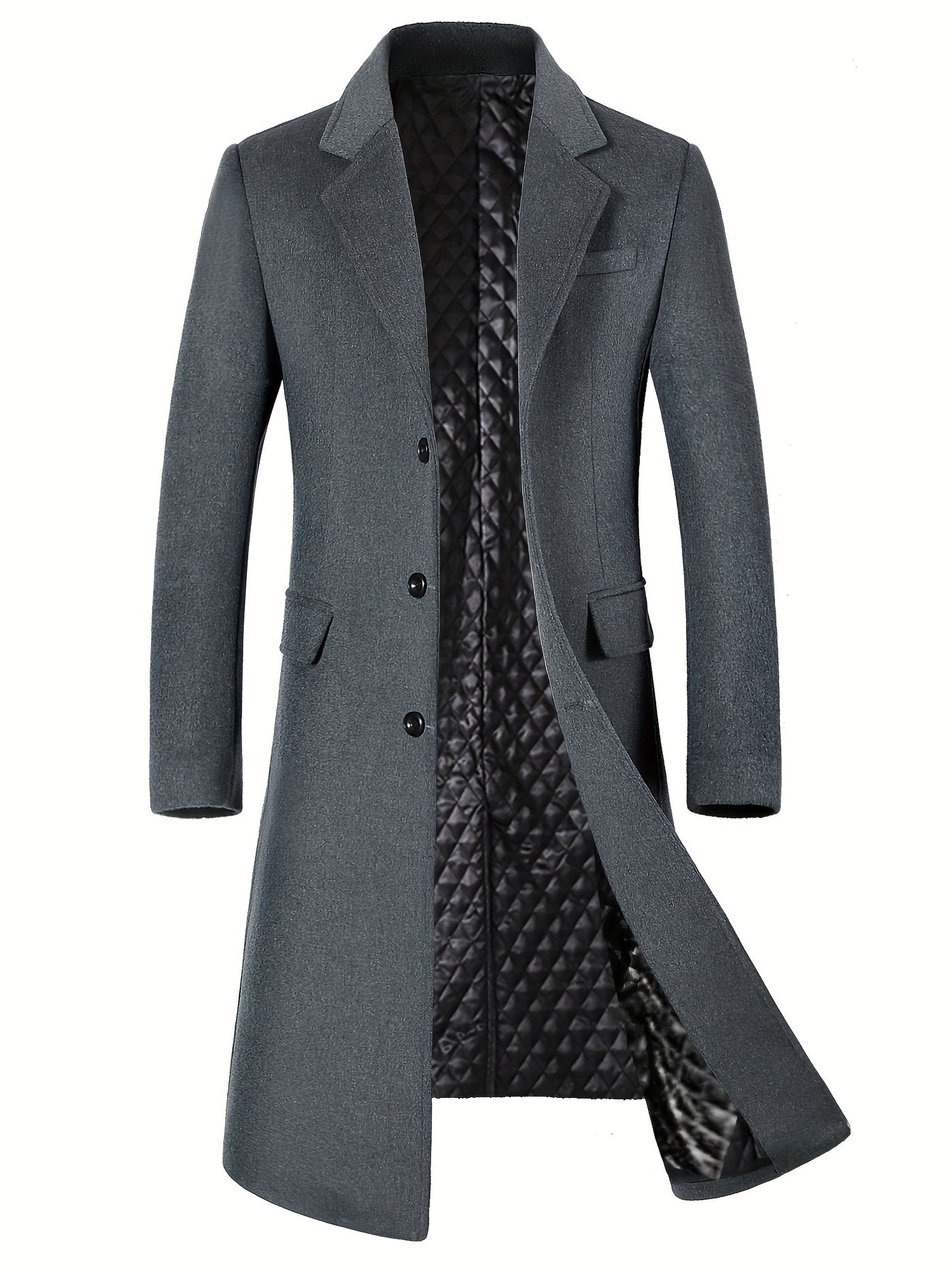Zarek | Long Coat Tweed Jacket