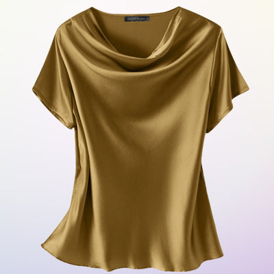 Sorelia™ | Casual Short Sleeve Blouse With O Neck