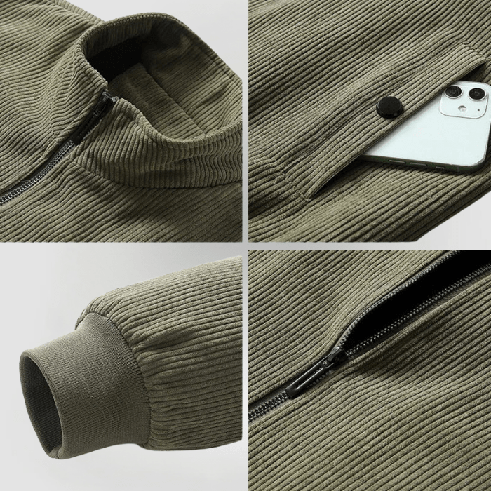 REN™ | CORD JACKET WITH FLEECE LINING