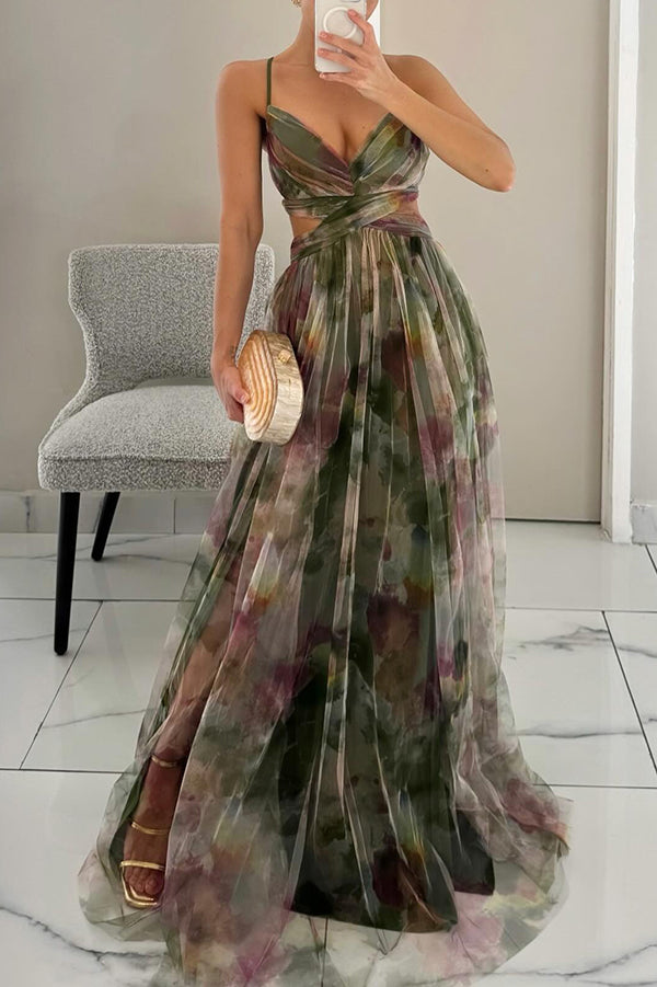 Zinnia™ | Enchanting Maxi Dress with Floral Print