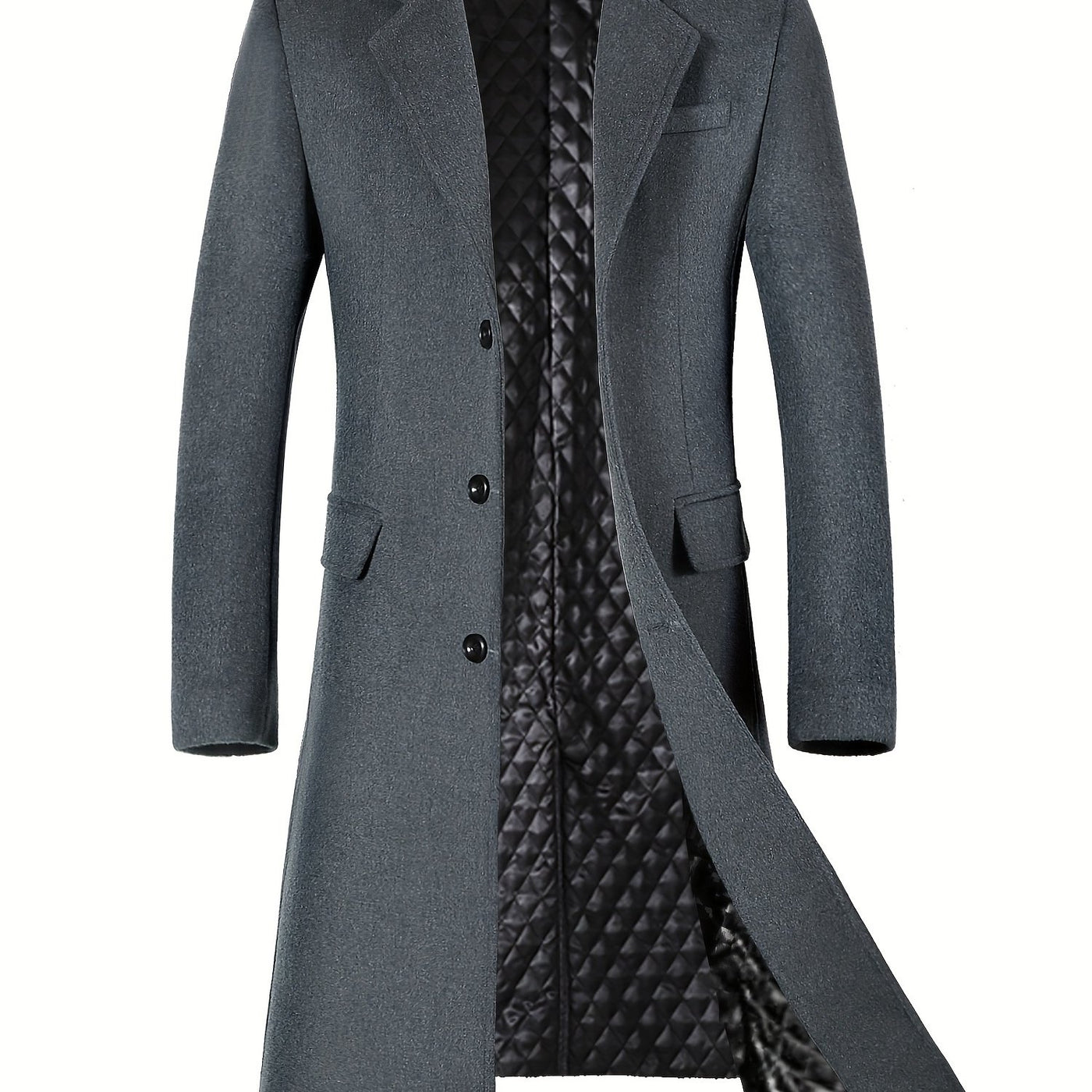 Zarek | Long Coat Tweed Jacket
