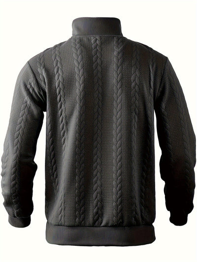 Finn™ | Vintage Men's Sweater with Zip