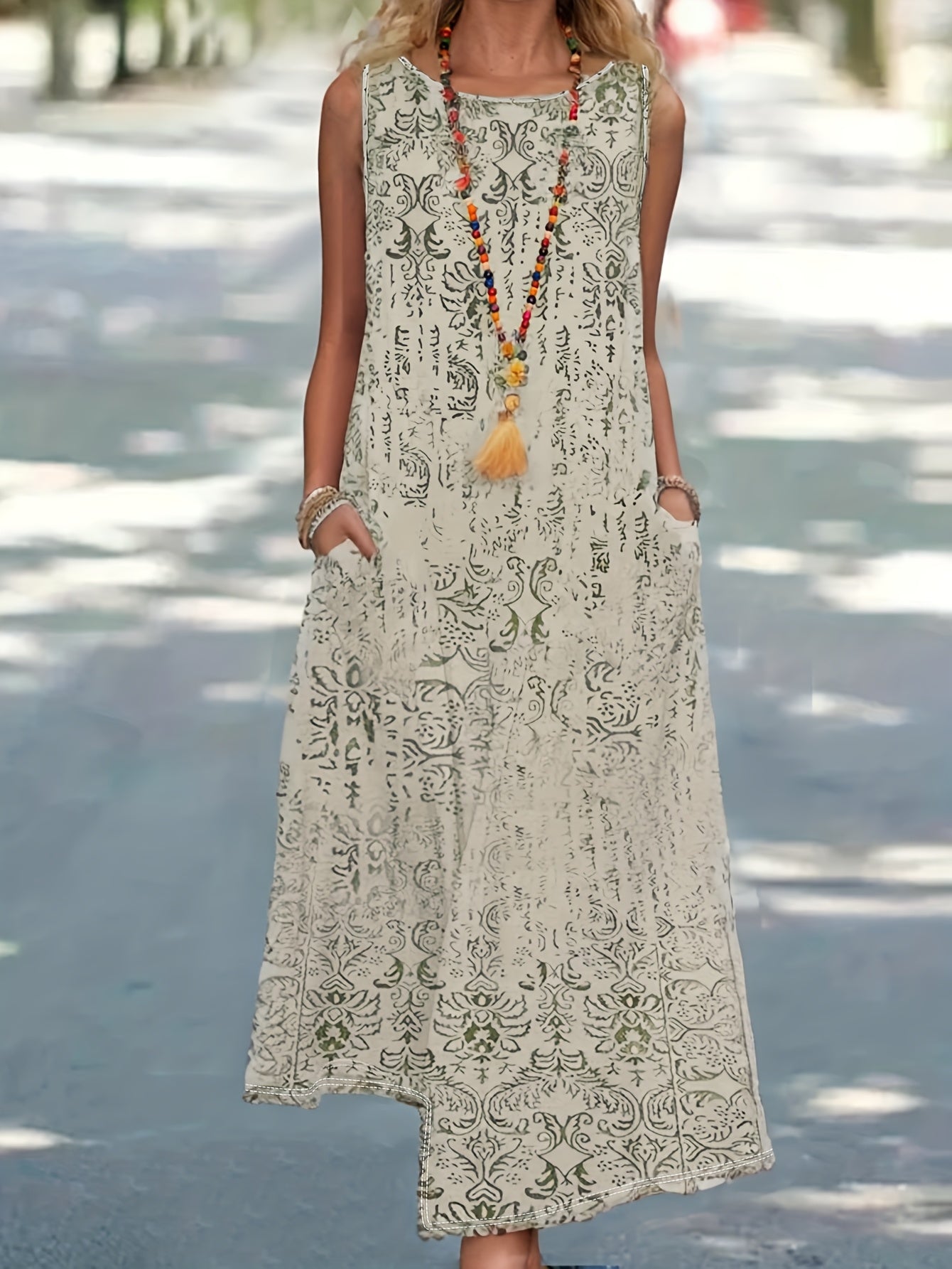 Mireth™ | Boho Flowing Dress