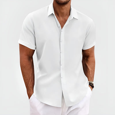 Kellan™ | Stone Linen Shirt