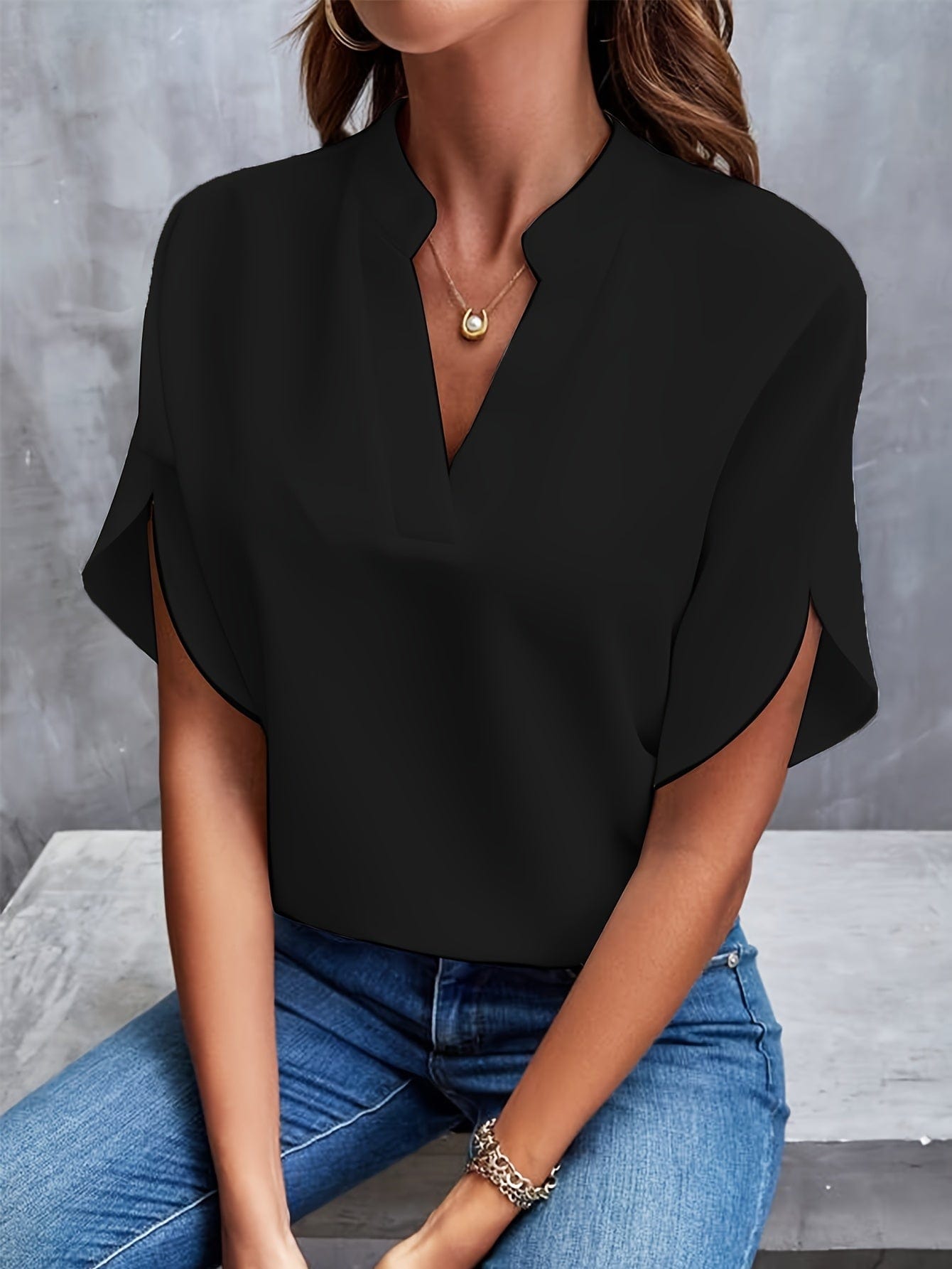 Cassia™ | Draped Blouse