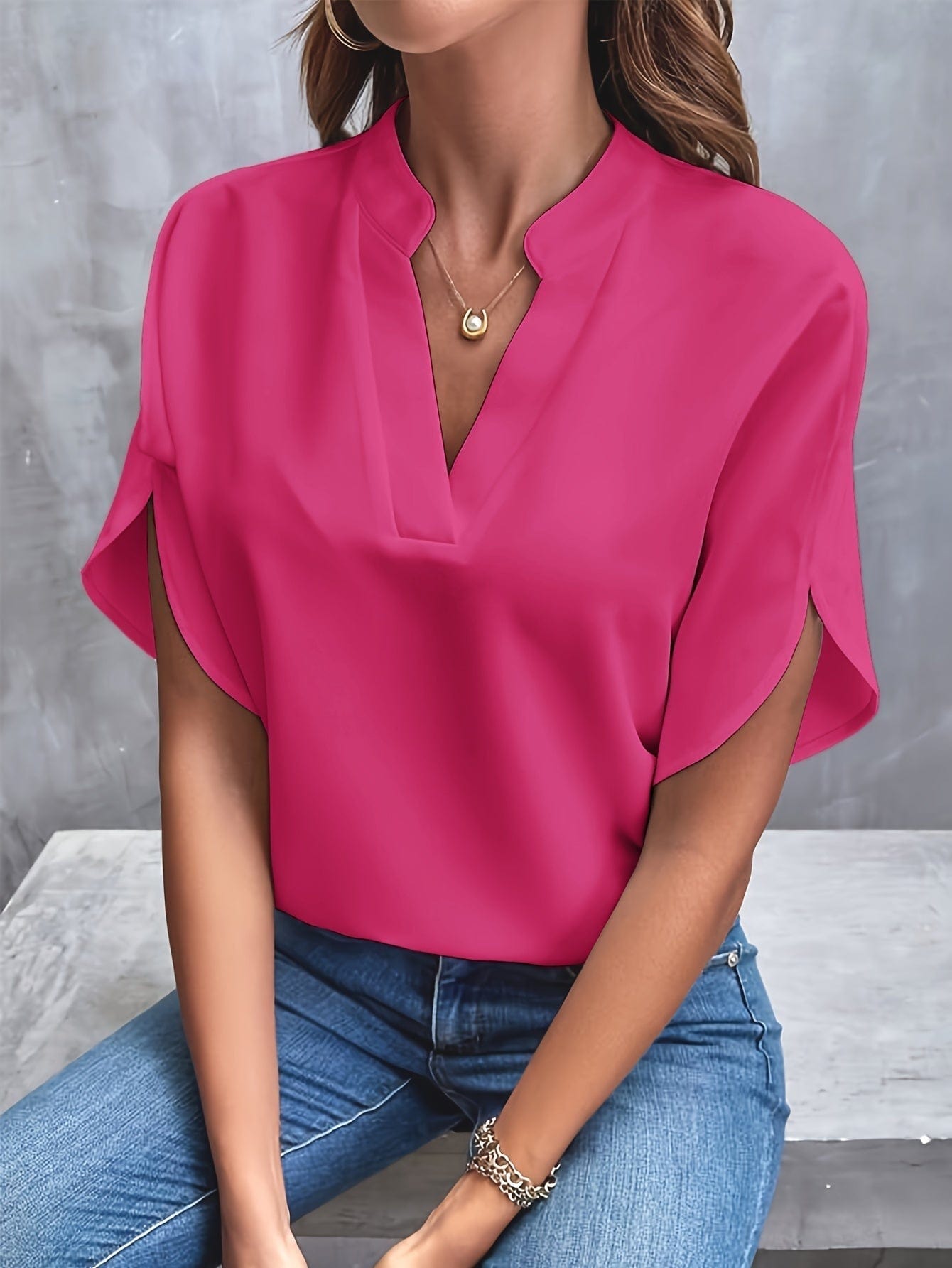 Cassia™ | Draped Blouse
