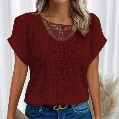 Rowena™ | Elegant Ibiza-style blouse