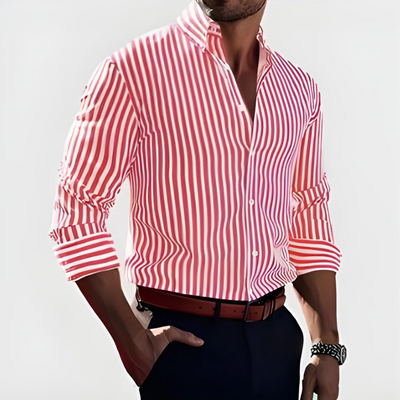 Theron™ | Confidence Striped Shirt