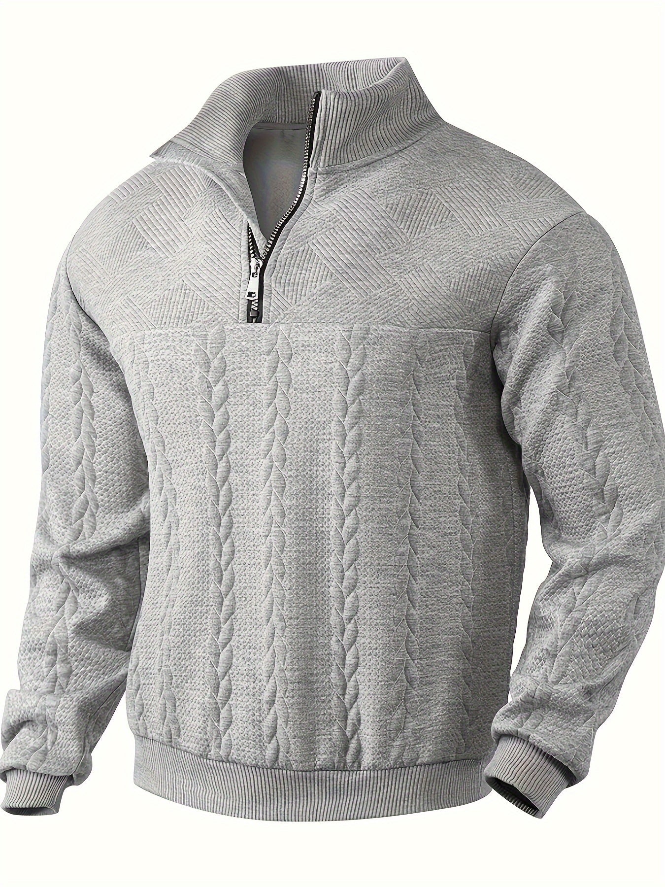 Finn™ | Vintage Men's Sweater with Zip