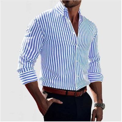 Theron™ | Confidence Striped Shirt