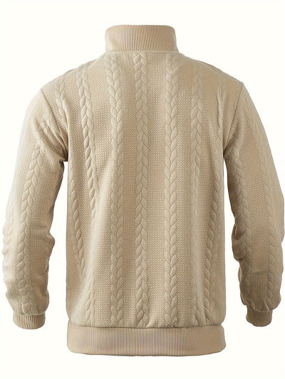 Finn™ | Vintage Men's Sweater with Zip