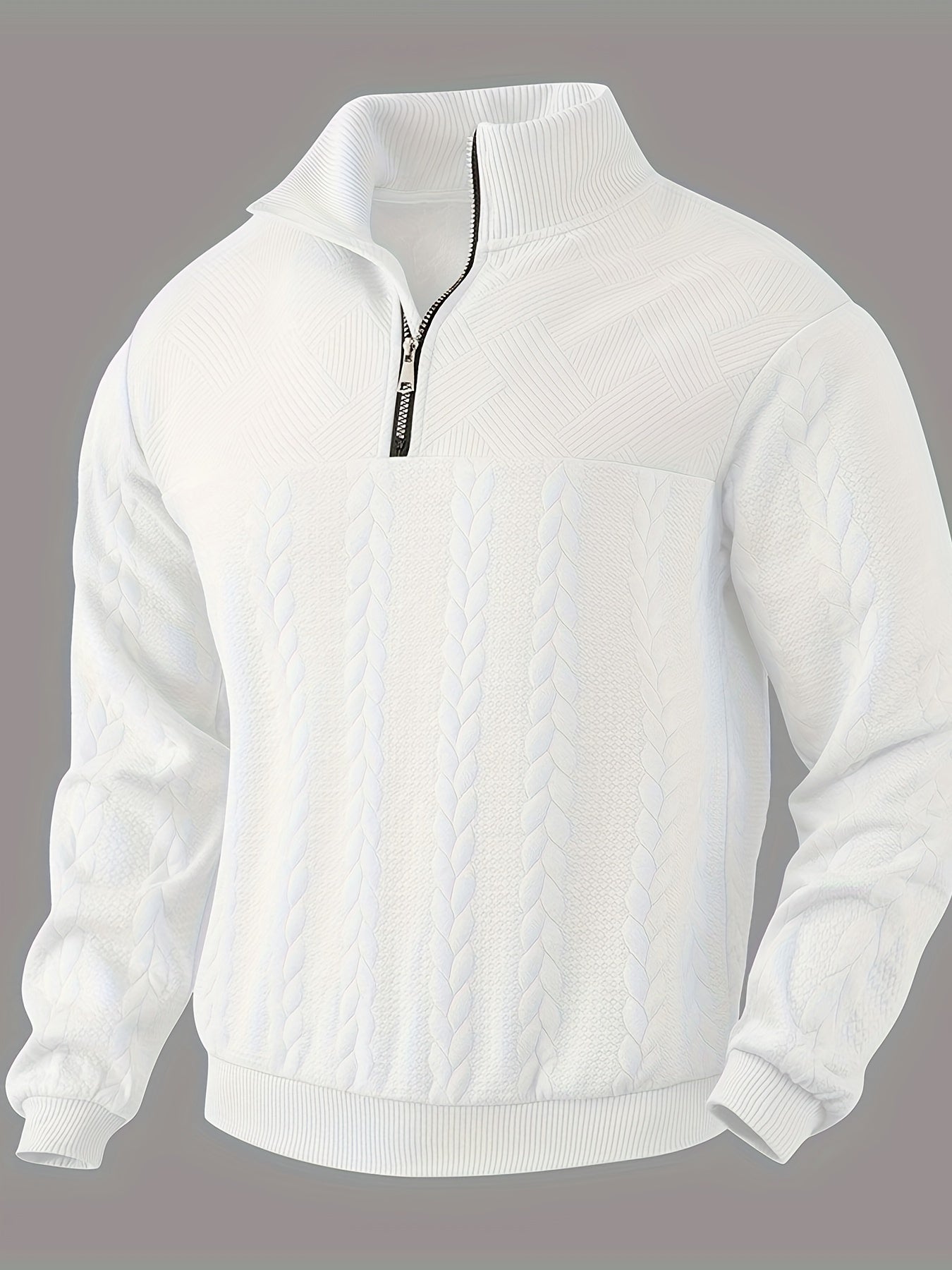 Finn™ | Vintage Men's Sweater with Zip