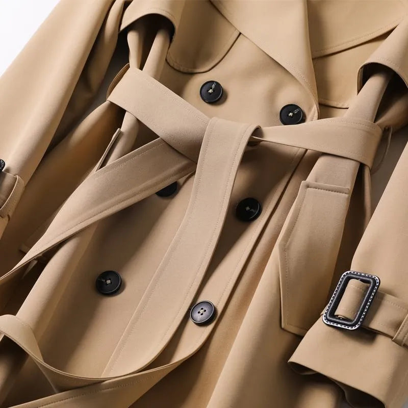 Maris™ | Elegant Trench Coat