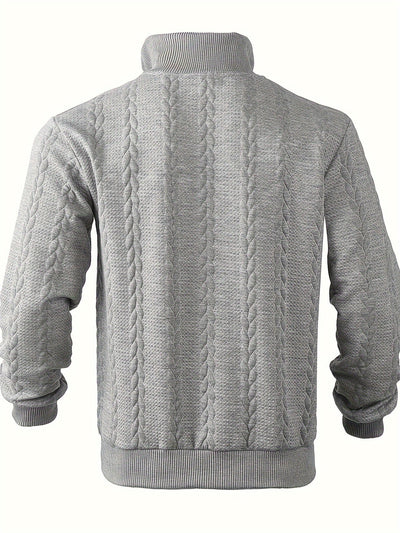 Finn™ | Vintage Men's Sweater with Zip