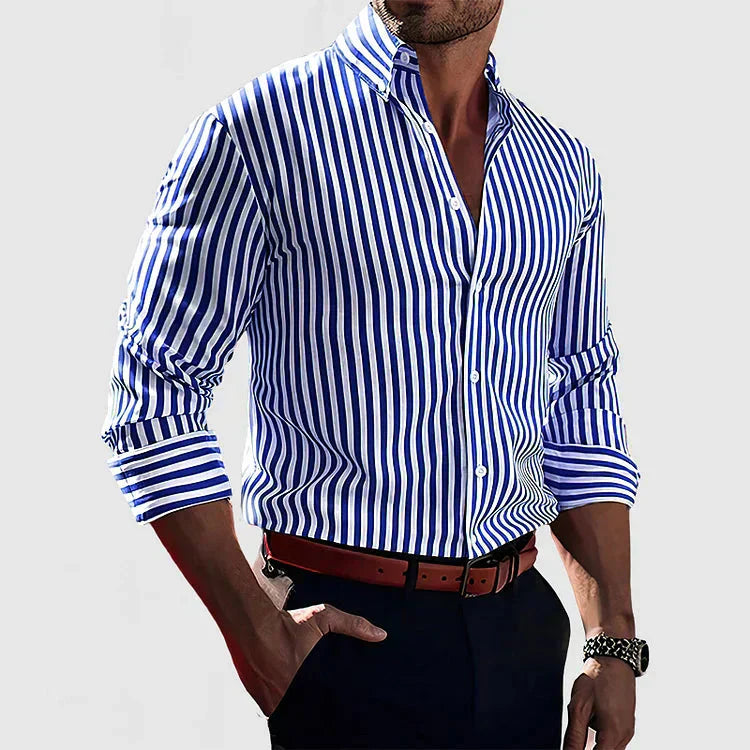 Theron™ | Confidence Striped Shirt