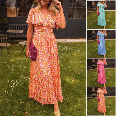 Seraphine™ | Classic V-Neck Dress